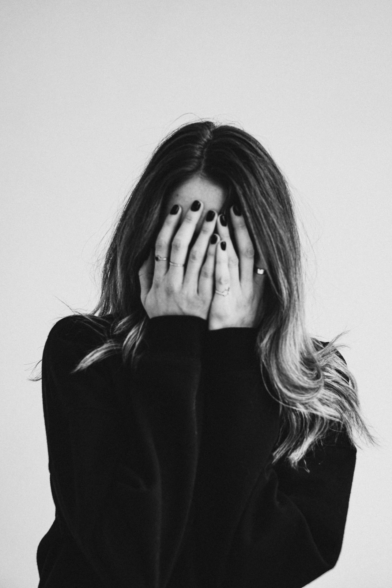 Donna scossa